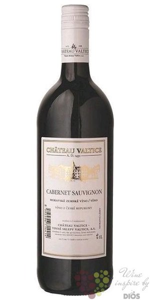 Cabernet Sauvignon jakostn vno odrdov Chateau Valtice  1.00 l