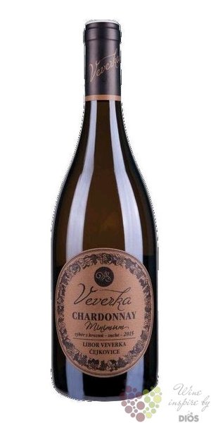 Chardonnay 2014 pozdn sbr z vinastv Libor Veverka ejkovice     0.75 l