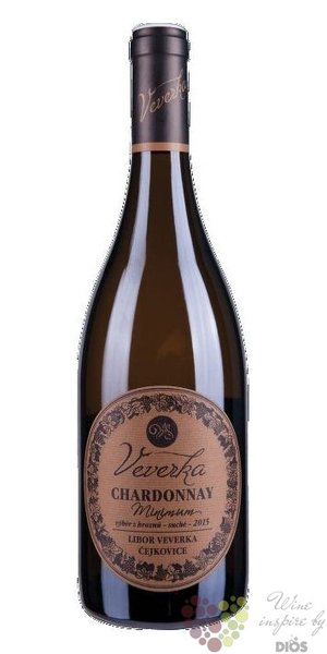 Chardonnay 2018 vbr z hrozn Libor Veverka  0.75 l