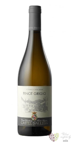 Pinot grigio  Selection  2018 Sudtirol - Alto Adige Doc tenuta Castel Sallegg   0.75 l
