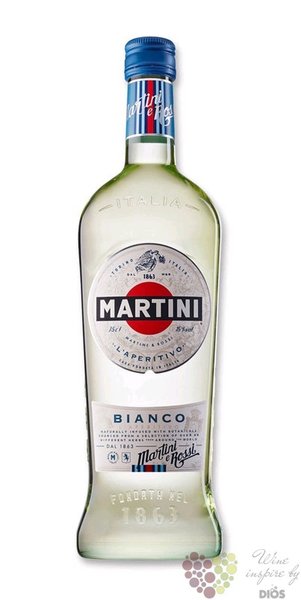Martini „ Bianco ” original Italian vermouth 16% vol.     0.75 l