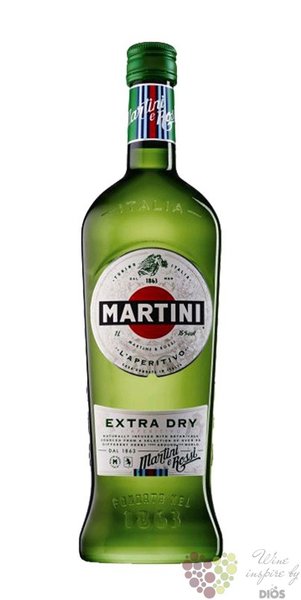 Martini  Extra Dry  original Italian vermouth 18% vol.     0.75 l