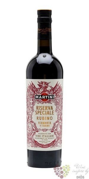 Martini  Rubino  reserva original Italian vermouth 18% vol.     0.75 l