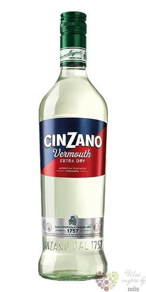 Cinzano  Extra Dry  Italian classic flavours vermouth 18% vol.  1.00 l