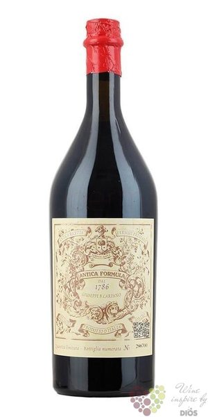 Carpano  Antica Formula  ancient Italian vermouth 16.5% vol.  1.00 l