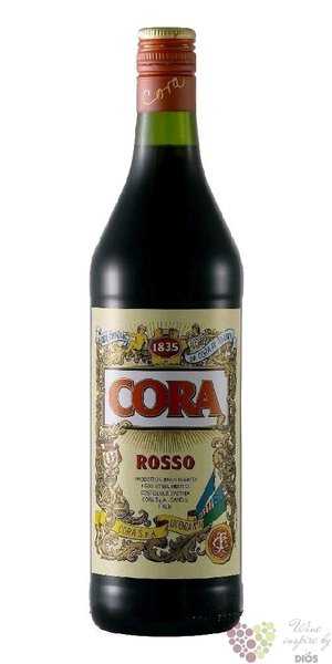 Cora  Rosso  original Italian vermouth by Bosca 14.4% vol.  1.00 l