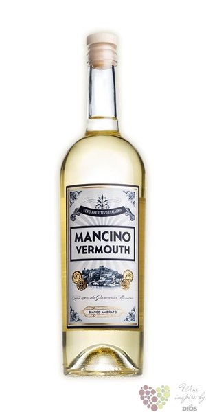 Mancino  Bianco ambrato  original Italian vermouth 16% vol.  0.75 l