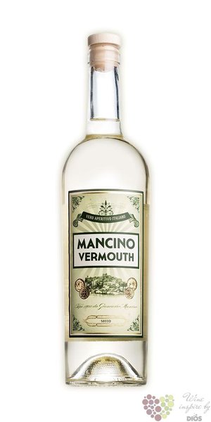 Mancino  Bianco secco  original Italian vermouth 18% vol.    0.75 l