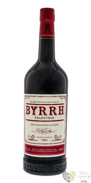 Byrrh  Tradition  French ancient vermouth 17% vol.  1.00 l