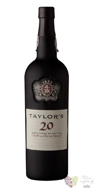 Taylors 20 years old  Wood aged tawny  Porto Doc 20% vol.   0.75 l