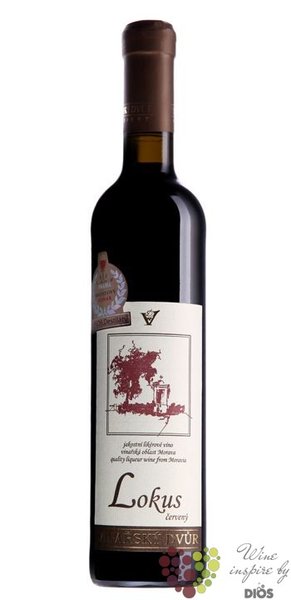 Lokus erven 2010 jakostn likrov vno vinask Dvr Nmiky 15% vol.      0.50 l
