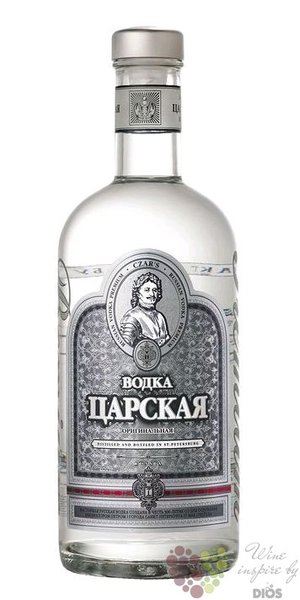 Carskaja  Original  premium Russian vodka 40% vol.  0.05l