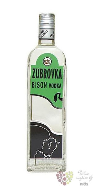 Zubrovka Bizon vodka Fruko Schulz 40% vol.  0.50 l