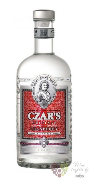 Carskaja „ Czar´s cranberry ” premium Russian vodka 40% vol.  0.70 l