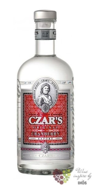 Carskaja „ Czar´s cranberry ” premium Russian vodka 40% vol.  0.05 l