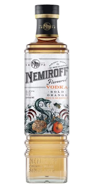 Nemiroff  Bold Orange  flavored Ukraine vodka 40% vol.  0.70 l
