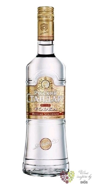 Russian Standart  Gold  premium Russian vodka 40% vol.  0.05 l