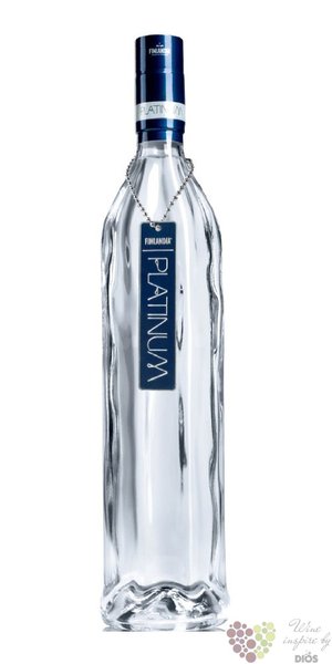Finlandia  Platinum  original ultra premium vodka of Finland 40% vol.  1.00 l