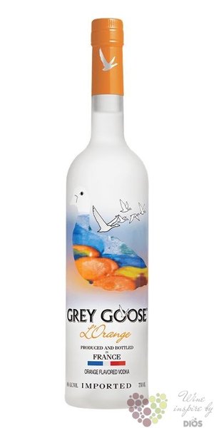 Grey Goose  lOrange  ultra premium French vodka 40% vol.  0.70 l
