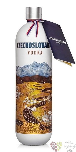 Czechoslovakia Slovak plain vodka by Karloff 40% vol.  0.70 l