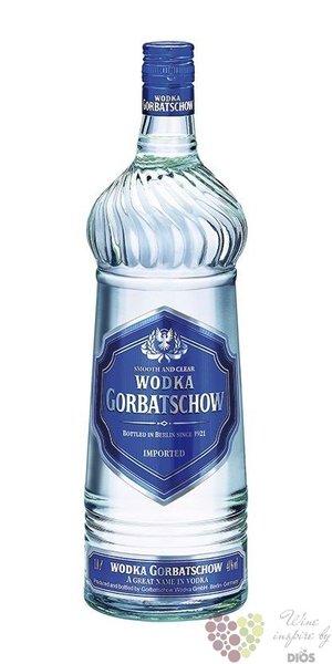 Gorbatschow  Blue  premium German vodka 37.5 % vol.  1.00 l