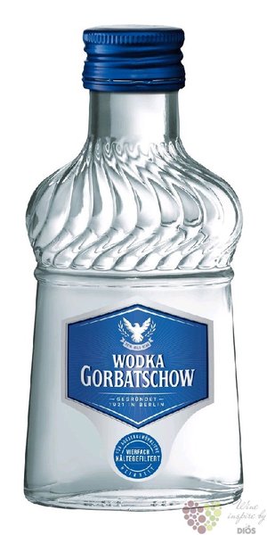 Gorbatschow  Blue  premium German vodka 37.5% vol. 0.10 l