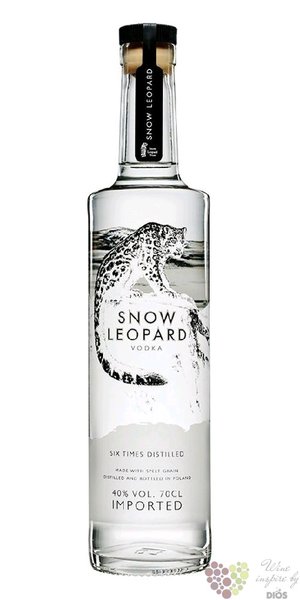 Snow Leopard ultra premium Polish vodka 40% vol.  0.70 l