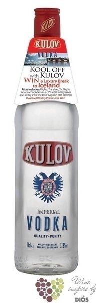 Kulov Premium Scotch vodka 37.5% Vol.     0.05 l