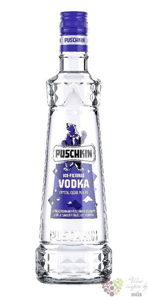 Puschkin  Original  German Ice filtered vodka 37.5% vol.  1.00 l