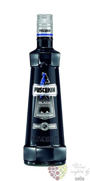 Puschkin  Black sun  Germany flavoured vodka 16.6% vol.    1.00 l