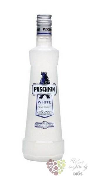 Puschkin  White  German flavored vodka 17.7% vol.    0.70 l