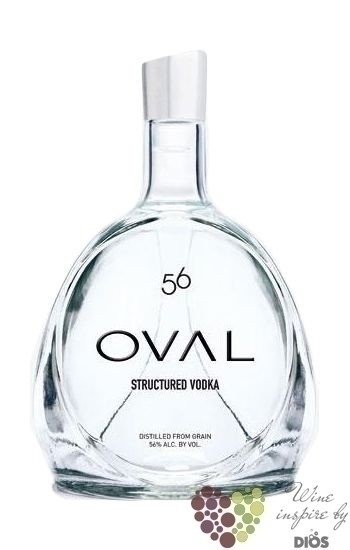 Oval  56  structured premium Austrian grain vodka 56% vol.    0.05 l