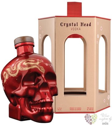 Crystal Head  Lunar New year of the Snake  Canadian vodka by Henderson  40% vol.  0.70 l