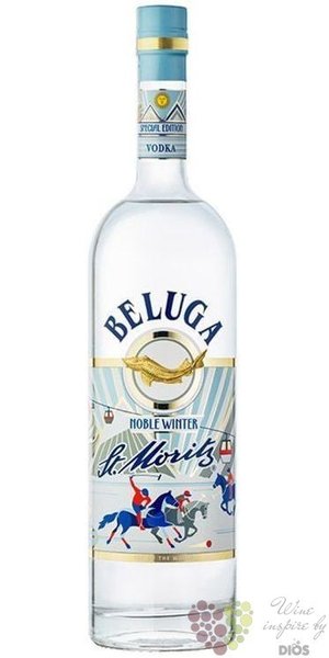 Beluga  Noble St.Moritz Winter edition  Montenegro vodka 40% vol.  1.00 l