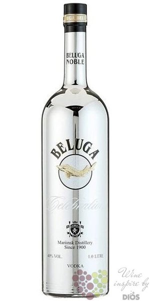 Beluga Celebration  Silver  ultra premium Russian vodka  40% vol.  1.00 l