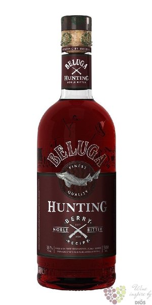 Beluga Hunting bitters  Berry  infussed Russian vodka  38% vol.  0.70 l