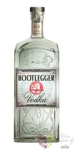Bootlegger  21 New York  American premium Kosher vodka Prohibition Distillery47% vol.  0.70 l