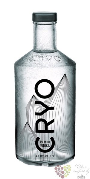Cryo premium Bohemian vodka 40% vol. 0.70 l