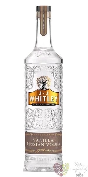 JJ Whitley  Vanilla   Russian premium vodka 38% vol. 0.70 l