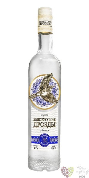 Blackbirds  Ginger  flavored Belarusian vodka Gomel distillery 40% vol.  0.50 l