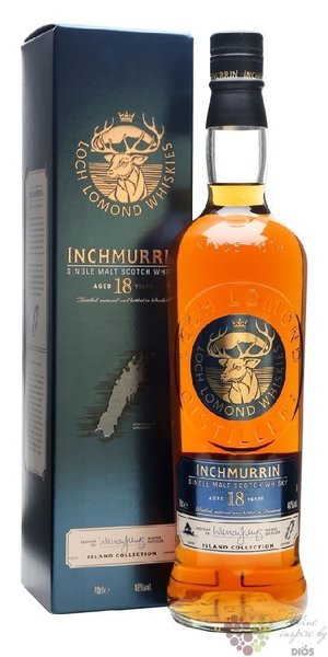 Loch Lomond Island collection  Inchmurrin  aged 18 years Scotch whisky 46% vol.  0.70 l