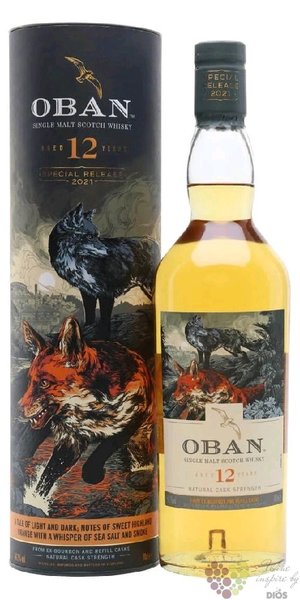 Oban 2008  Diageo Special release 2021  Highland whisky 56.2% vol.  0.70 l