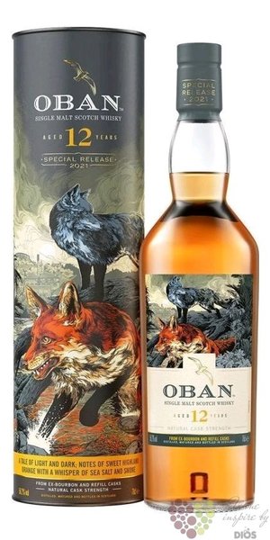 Oban  Special release 2021  single malt Scotch whisky 56,2% vol. 0.70 l