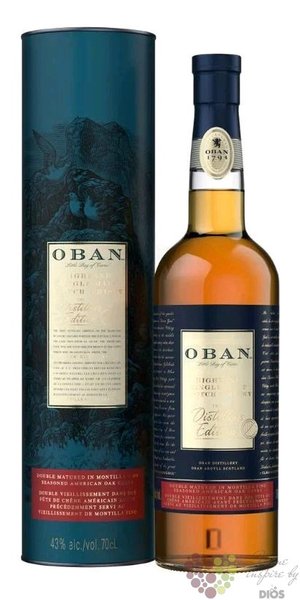 Oban 2008  the Distillers edition 2022  single malt Highland whisky 43% vol.  0.70 l