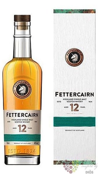 Fettercairn aged 12 years Highland whisky 40% vol.  0.70 l
