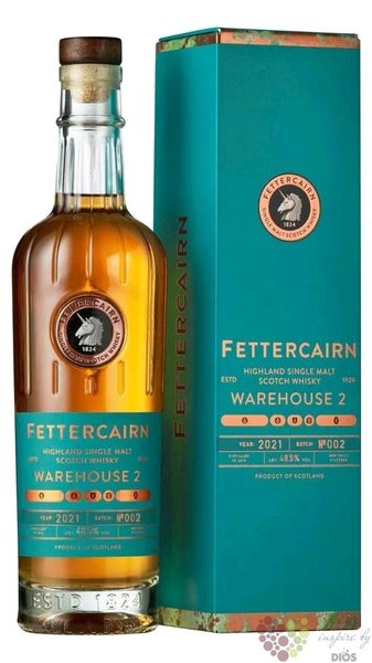 Fettercairn 2015  Warehouse 2 Batch No 003  Highland whisky 50.6% vol.  0.70 l