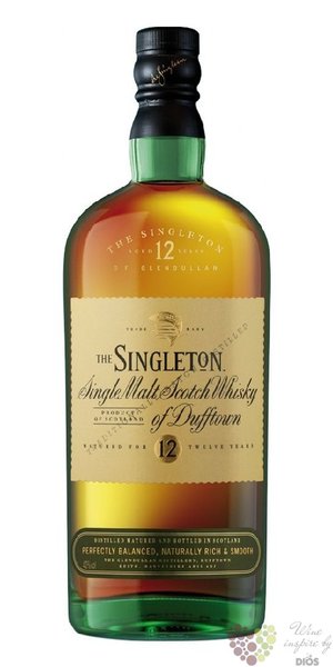 Singleton of Dufftown aged 12 years Speyside single malt whisky 40% vol.  0.70 l