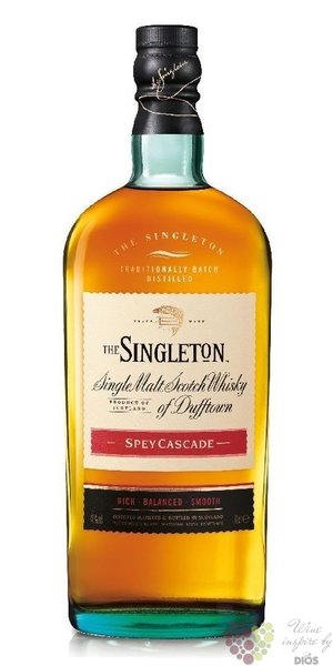 Singleton of Dufftown  Spey Cascade  single malt Speyside whisky 40% vol.    0.70 l