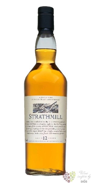 Strathmill  Flora &amp; Fauna Series  12 years old single malt Speyside whisky 43% vol.  0.70 l