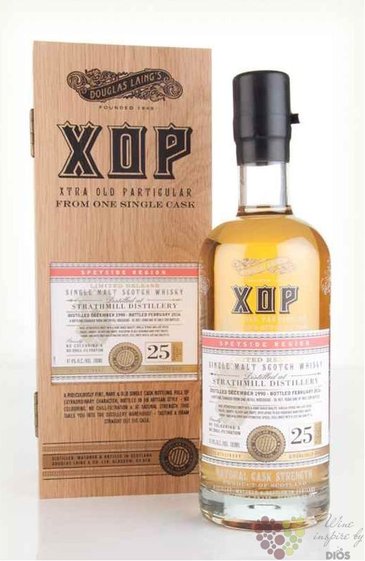 Strathmill 1990  XOP Douglas Laing &amp; Co  Speyside whisky 47.4% vol.  0.70 l